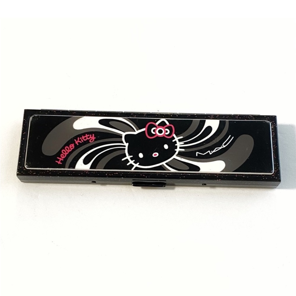MAC Cosmetics Hello Kitty Lucky Tom cream purple brown eye shadow makeup palette - Picture 3 of 5